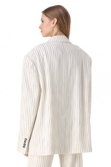 Піджак oversize в смужку ESSENTIEL ANTWERP ESAw11020