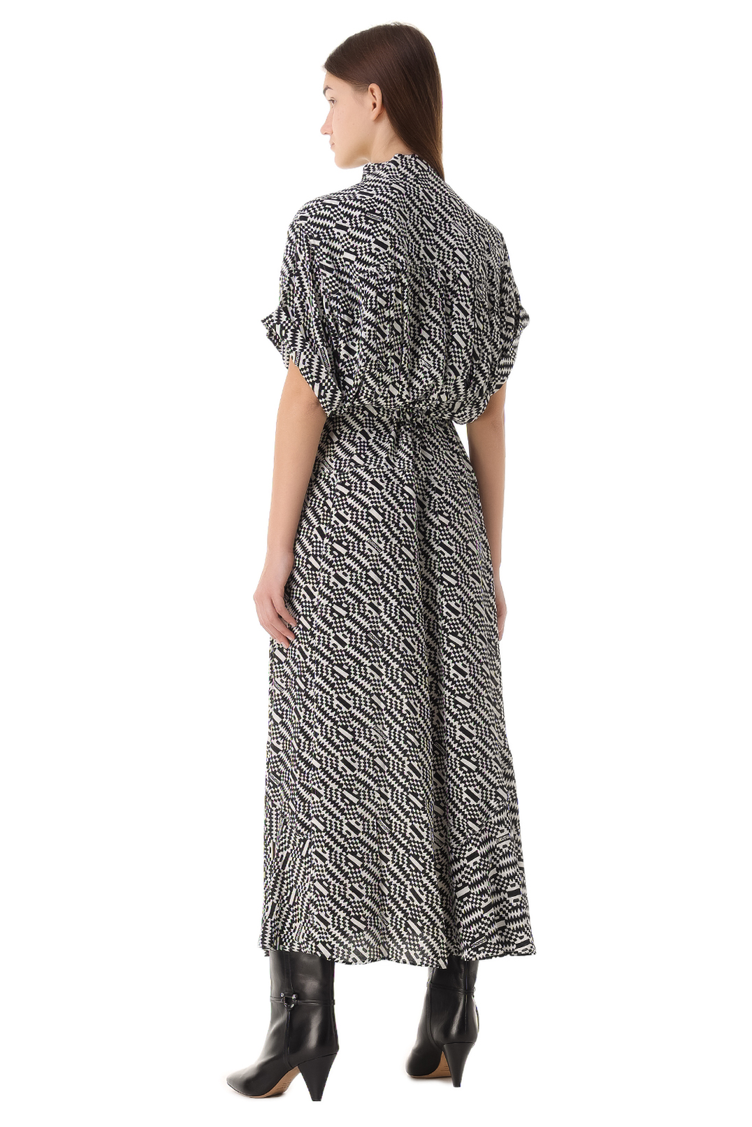 Платье с принтом ETOILE ISABEL MARANT ETOI12020