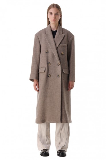 Двобортне пальто MARANT ETOILE ETOI21013