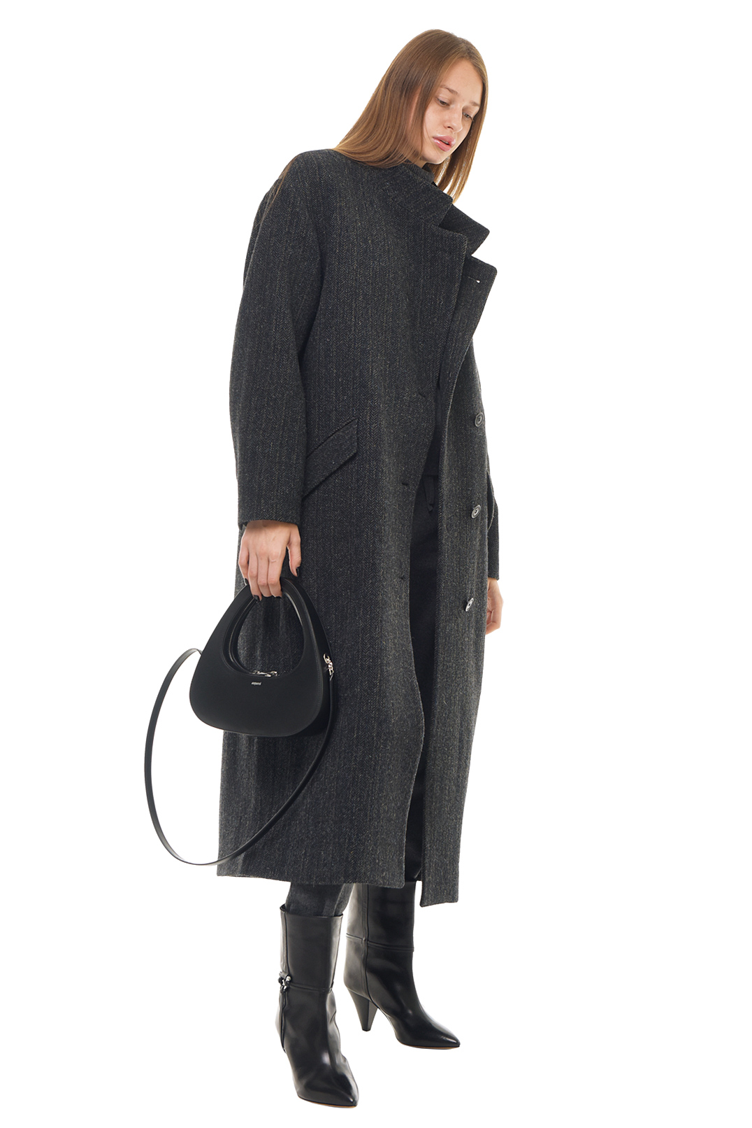 Пальто oversize MARANT ETOILE ETOI23005