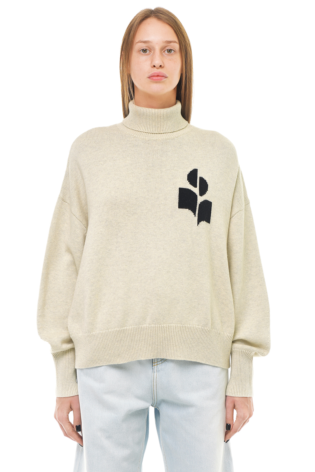 Светр oversize з логотипом MARANT ETOILE ETOI23009