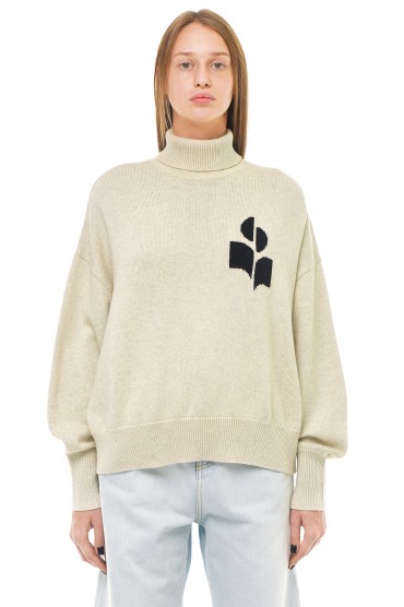 Светр oversize з логотипом MARANT ETOILE ETOI23009