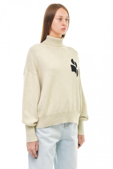 Светр oversize з логотипом MARANT ETOILE ETOI23009