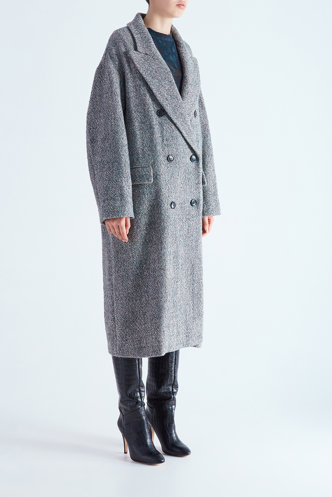 Двобортне пальто oversize MARANT ETOILE ETOI29004