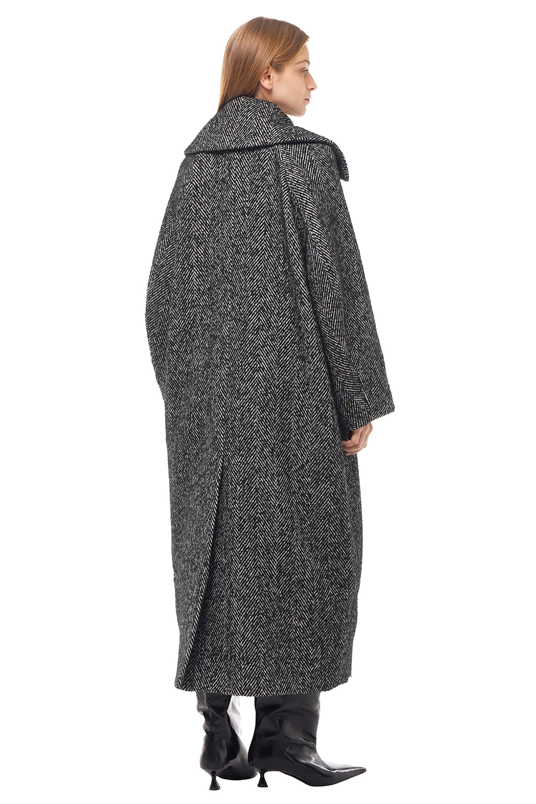 Пальто oversize GANNI GANw23003