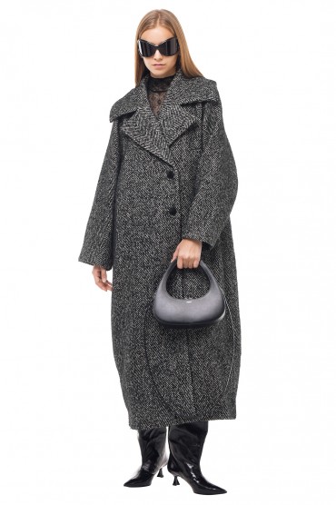 Пальто oversize GANNI GANw23003