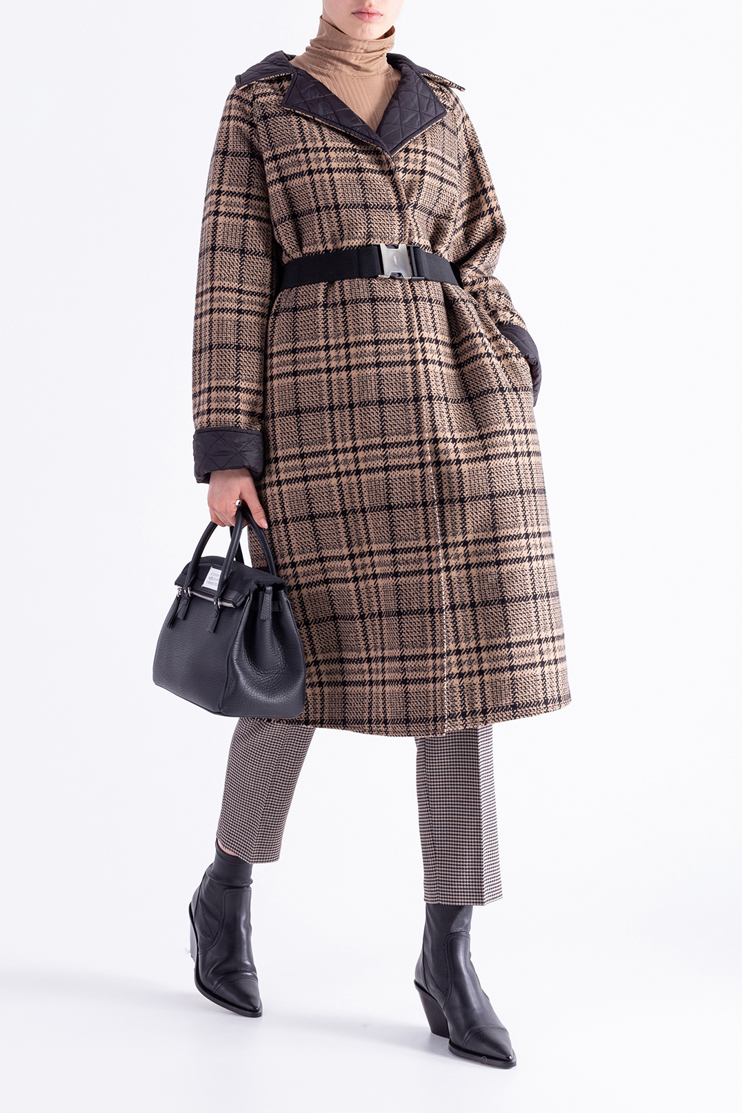 Двостороннє пальто в клітку GANNI GANw29008