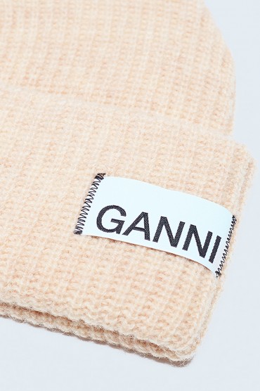 Шапка з логотипом GANNI GANw29013