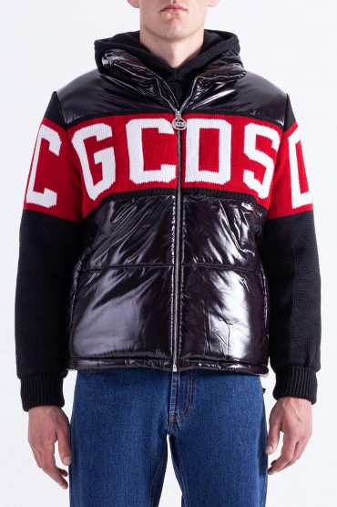 Стьобана куртка з логотипом GCDS GCDm29004