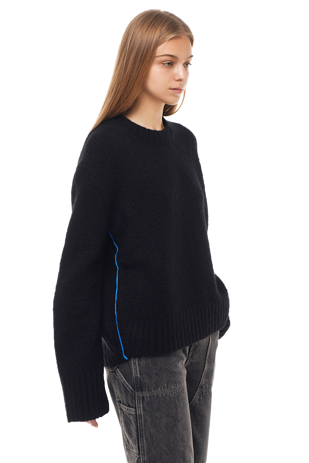 Светр oversize HELMUT LANG HL23007