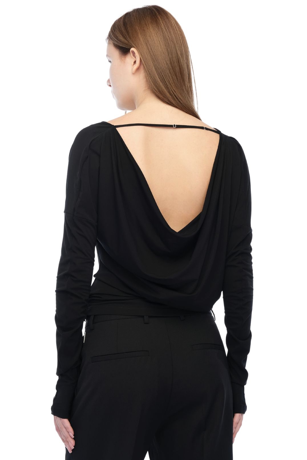 Лонгслів із драпіруванням HELMUT LANG HL26005