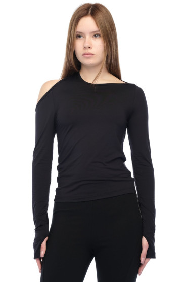 Купить оригинал Лонгслів HL26008 от бренда HELMUT LANG Лонгслів HELMUT LANG HL26008