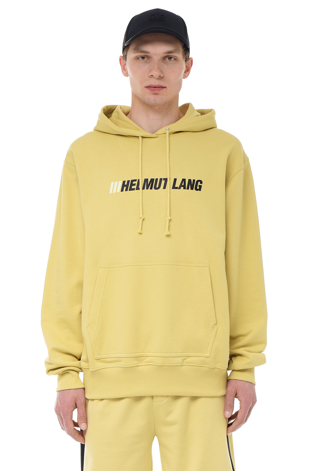 Худі oversize з логотипом HELMUT LANG HLm13005
