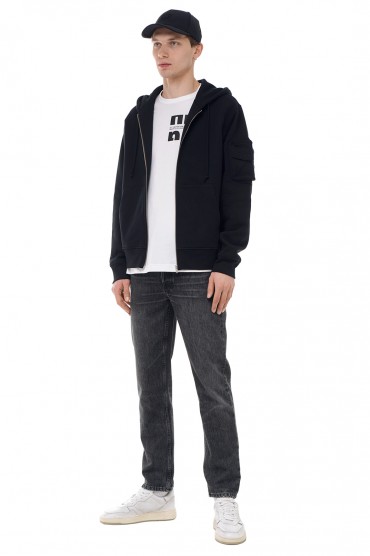 Худі oversize на блискавці HELMUT LANG HLm13011