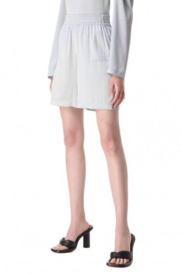 Шовкові шорти з логотипом HELMUT LANG HLw11001