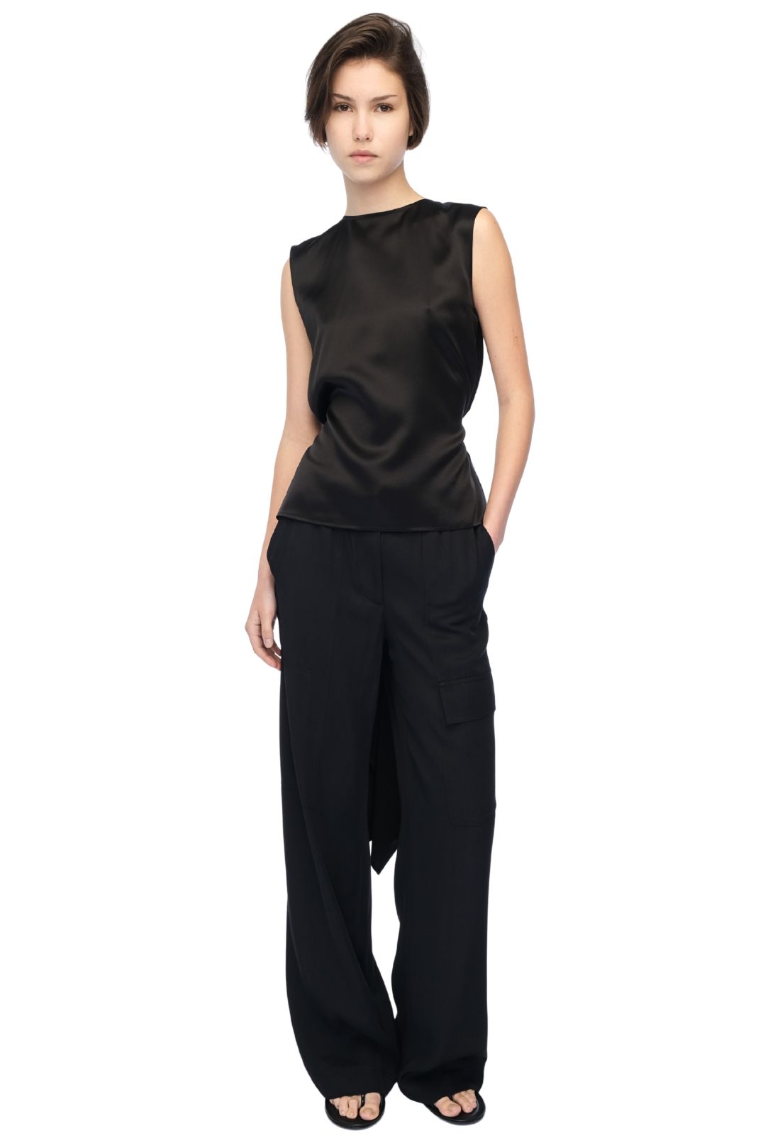 Шовковий топ HELMUT LANG HLw16001