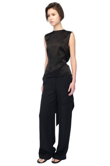 Шовковий топ HELMUT LANG HLw16001