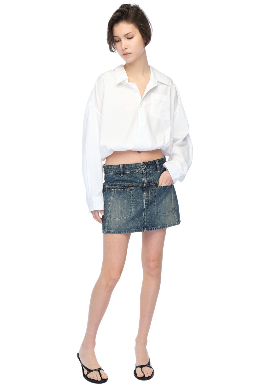 Джинсова спiдниця HELMUT LANG HLw16003