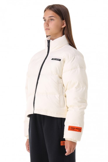 Вкорочена стьобана куртка з логотипом HERON PRESTON HPw21019