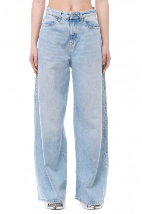 ICON DENIM Джинси кльош з ефектом потертостей