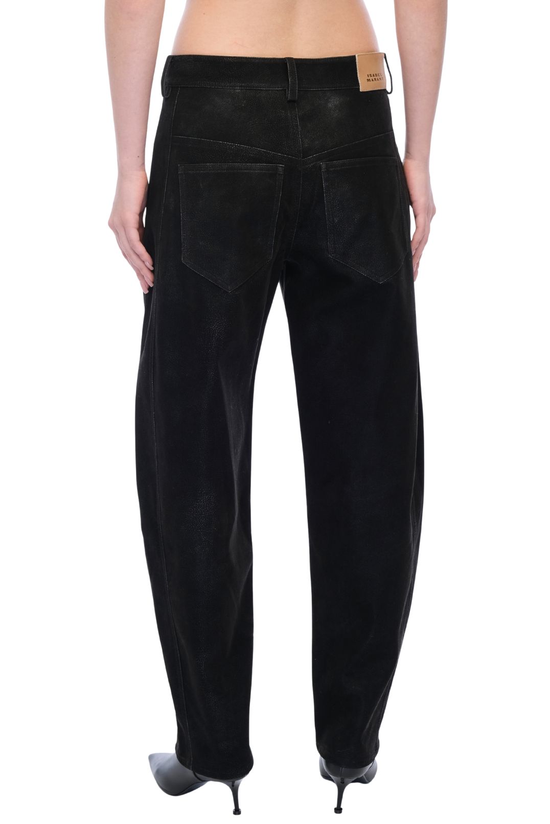 Брюки з еко-шкіри ISABEL MARANT ISBM26008