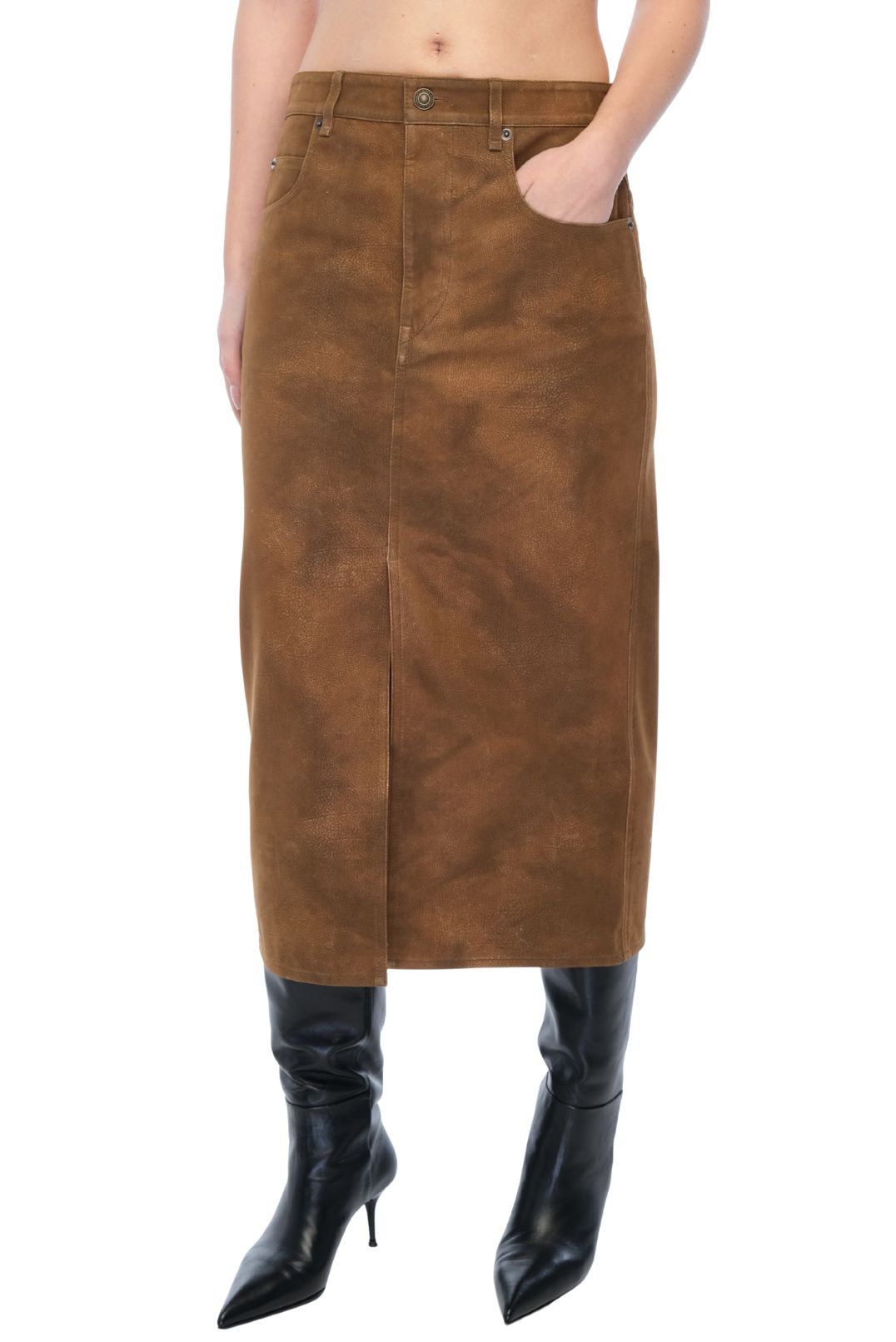 Спiдниця з еко-шкіри ISABEL MARANT ISBM26009