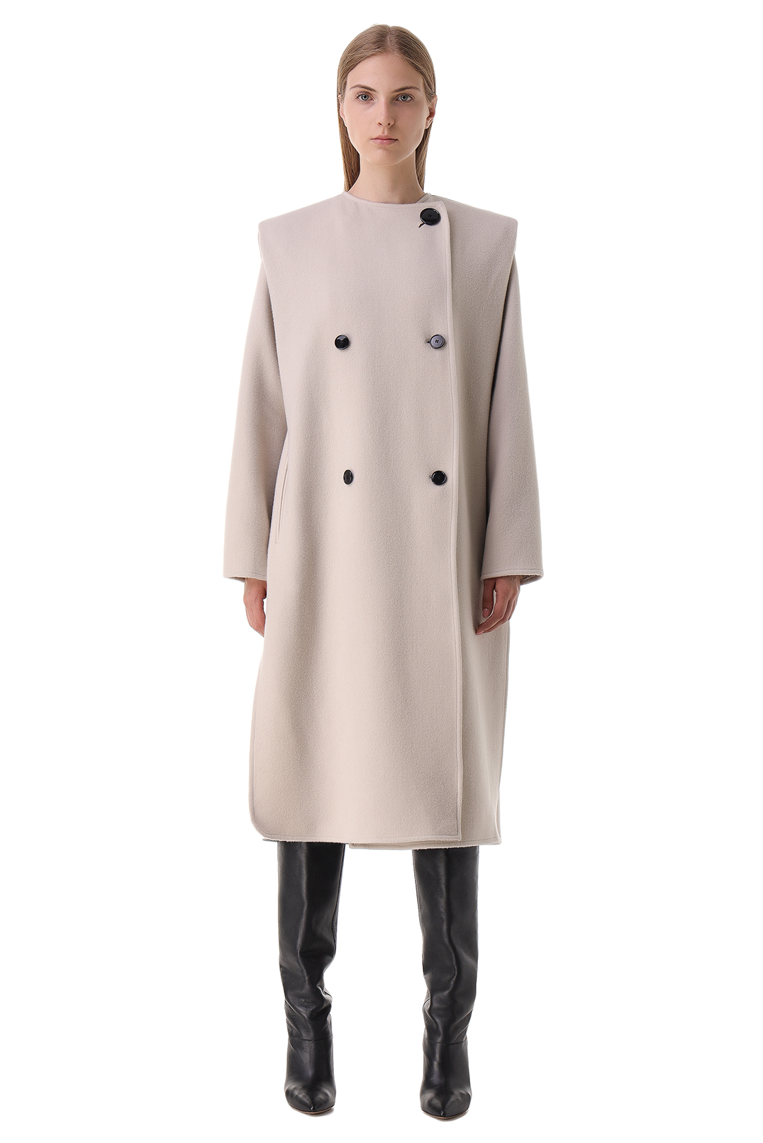 Двубортное пальто ISABEL MARANT ISBp21003