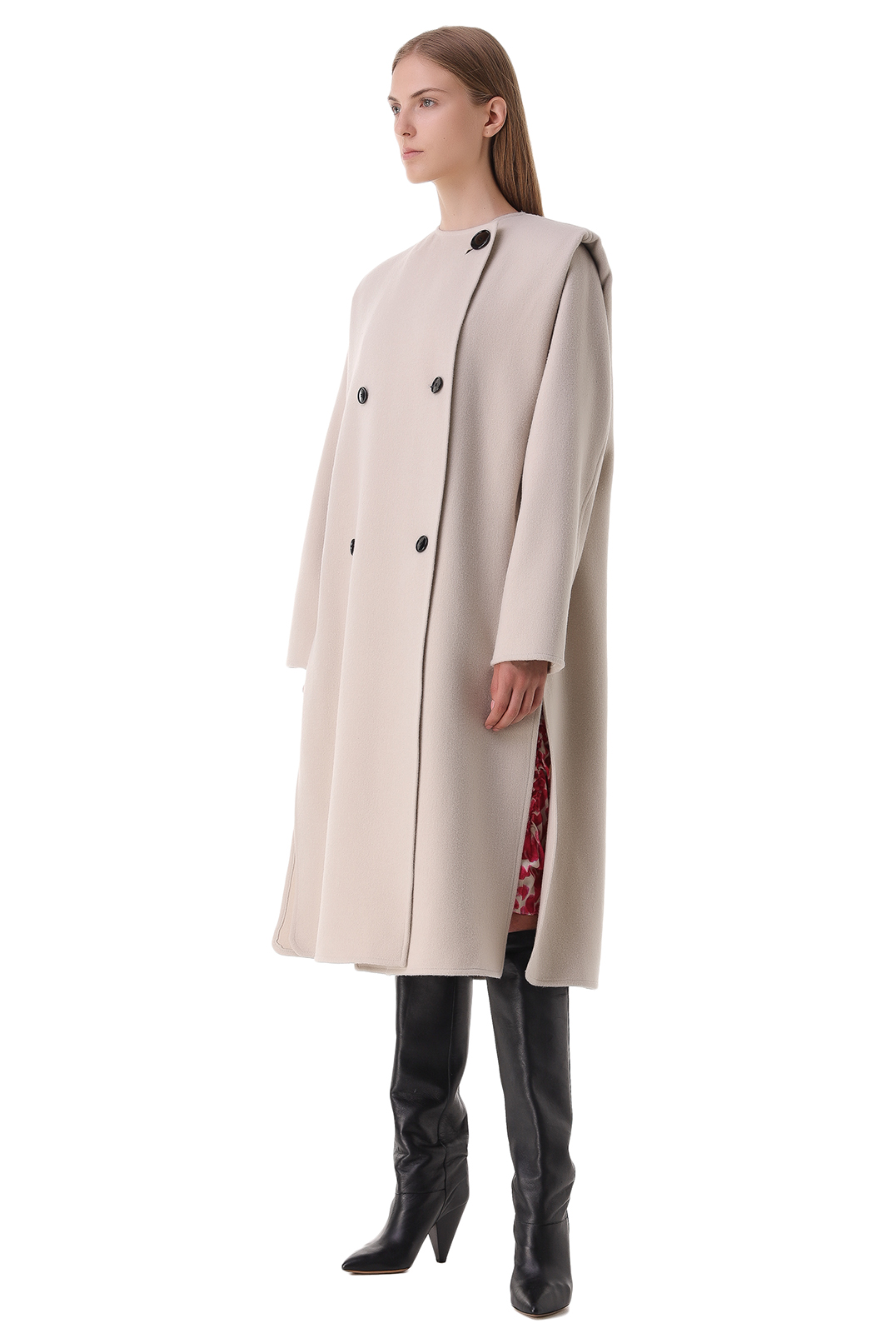 Двубортное пальто ISABEL MARANT ISBp21003