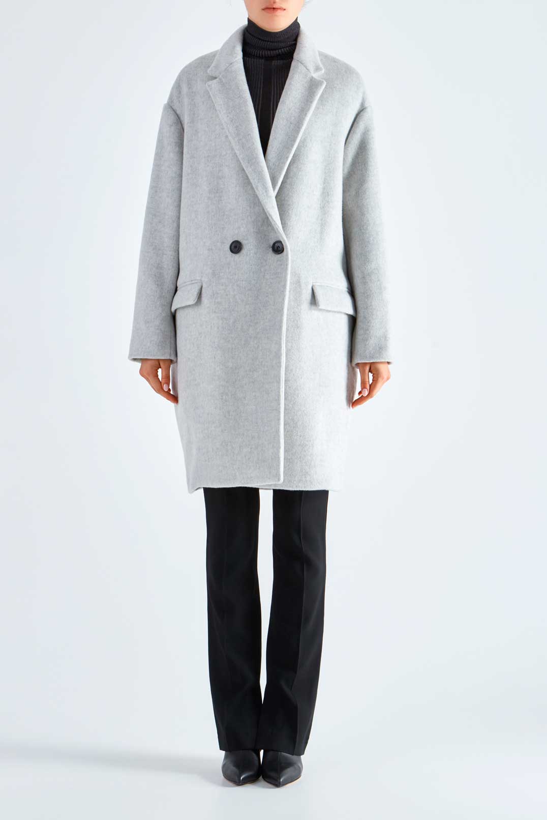 Двобортне пальто oversize FILIPO ISABEL MARANT ISBp29001