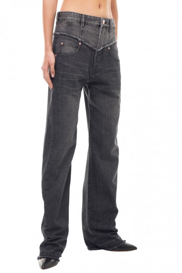 Подовжені джинси ISABEL MARANT ISBw23001 