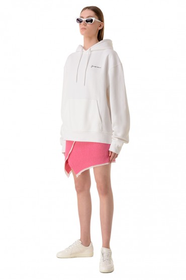 Худі oversize з логотипом JACQUEMUS JAC12071