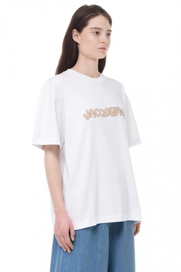 Футболка oversize з логотипом JACQUEMUS JAC13012