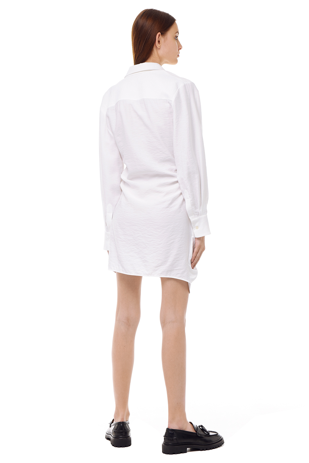 Сукня-сорочка з драпіруванням JACQUEMUS JAC22023