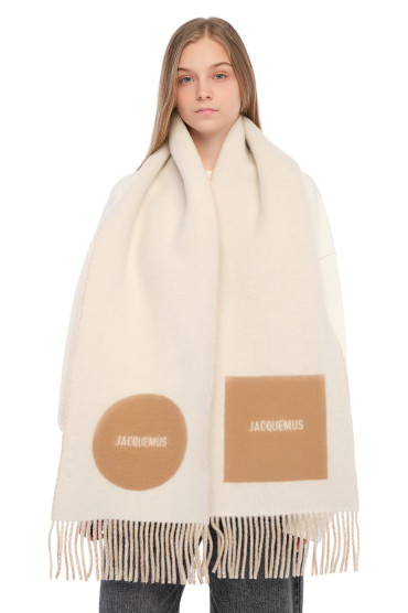 Шарф з логотипом JACQUEMUS JACa24001