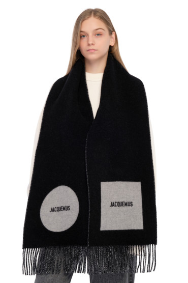 Шарф з логотипом JACQUEMUS JACa24002