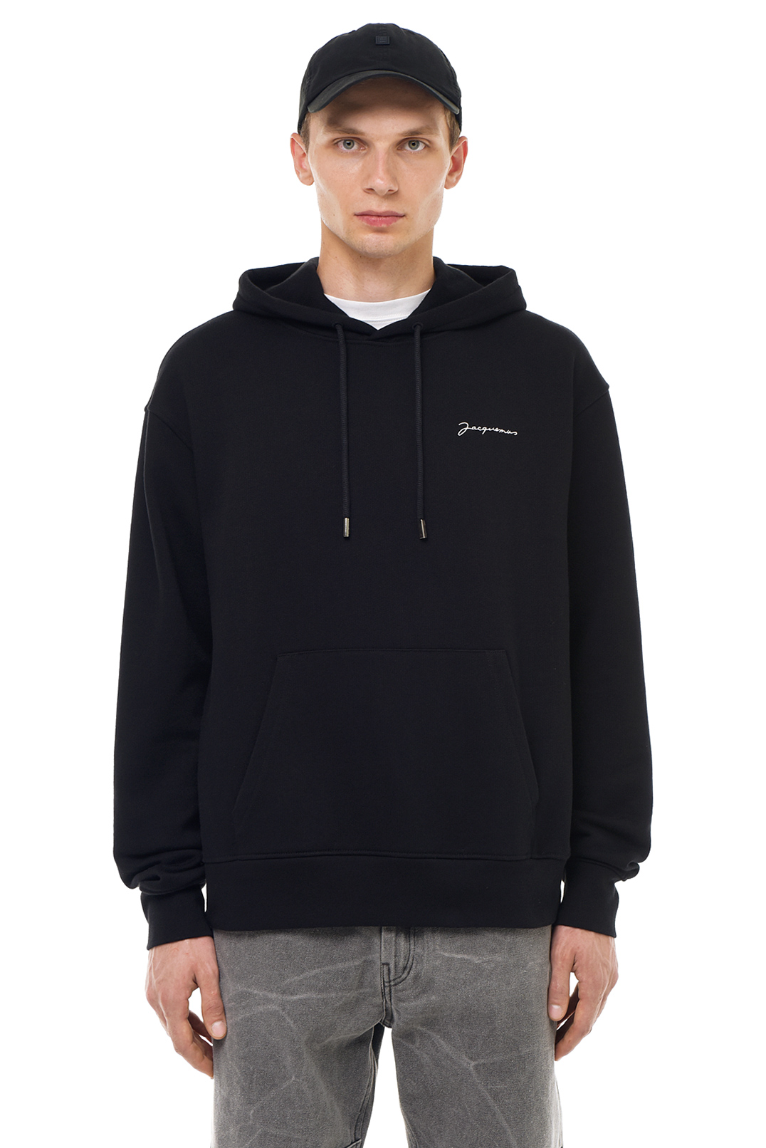Худі oversize з логотипом JACQUEMUS JACm23010