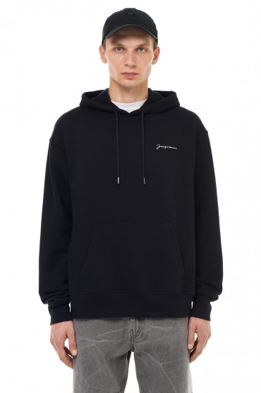 Худі oversize з логотипом JACQUEMUS JACm23010
