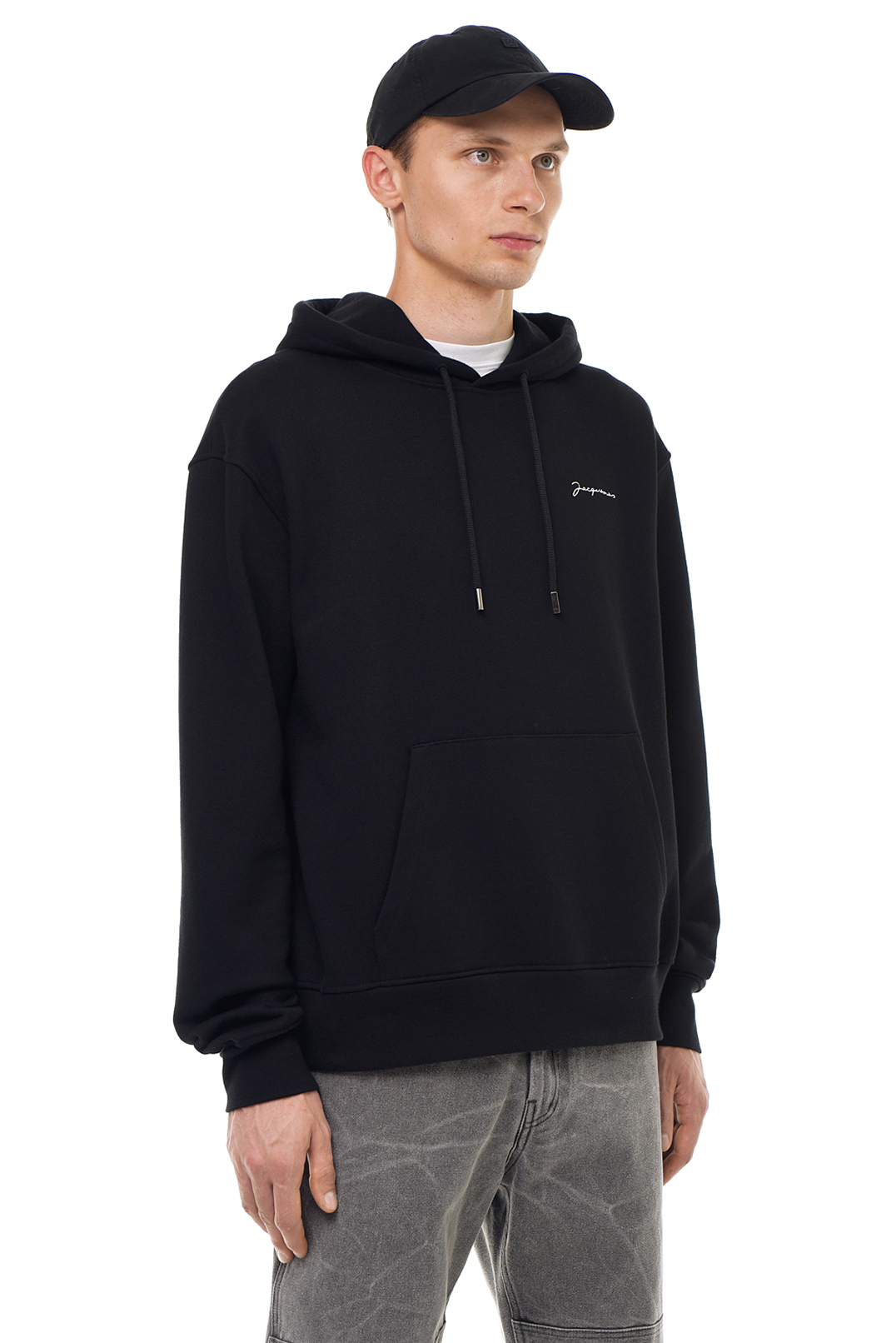 Худі oversize з логотипом JACQUEMUS JACm23010