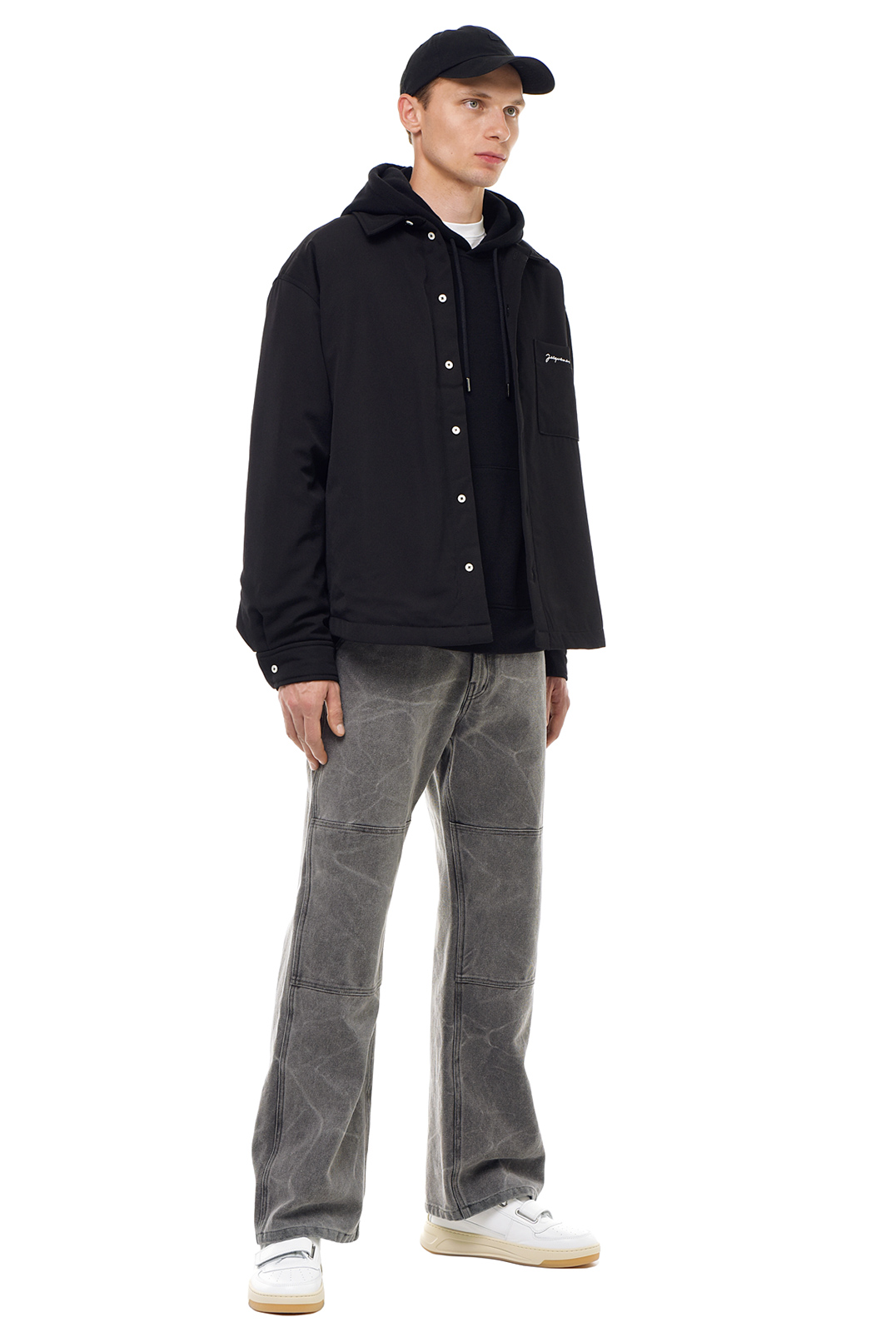 Худі oversize з логотипом JACQUEMUS JACm23010