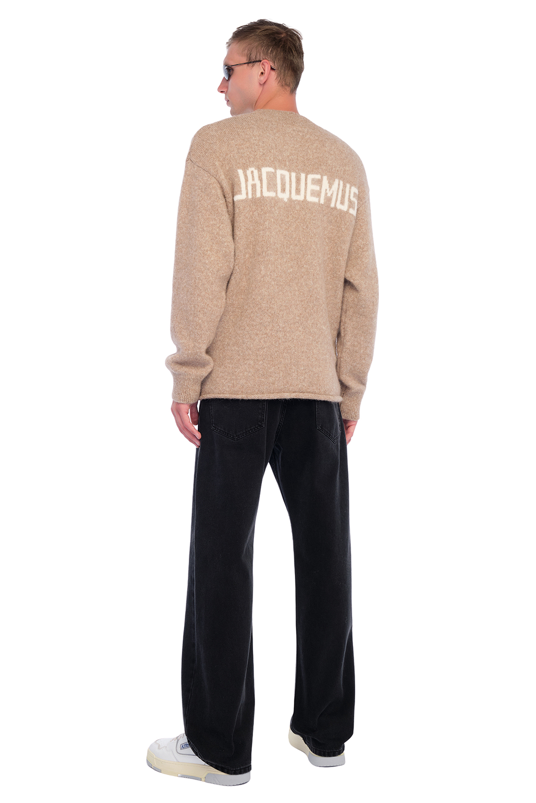 Светр oversize з логотипом JACQUEMUS JACm24004