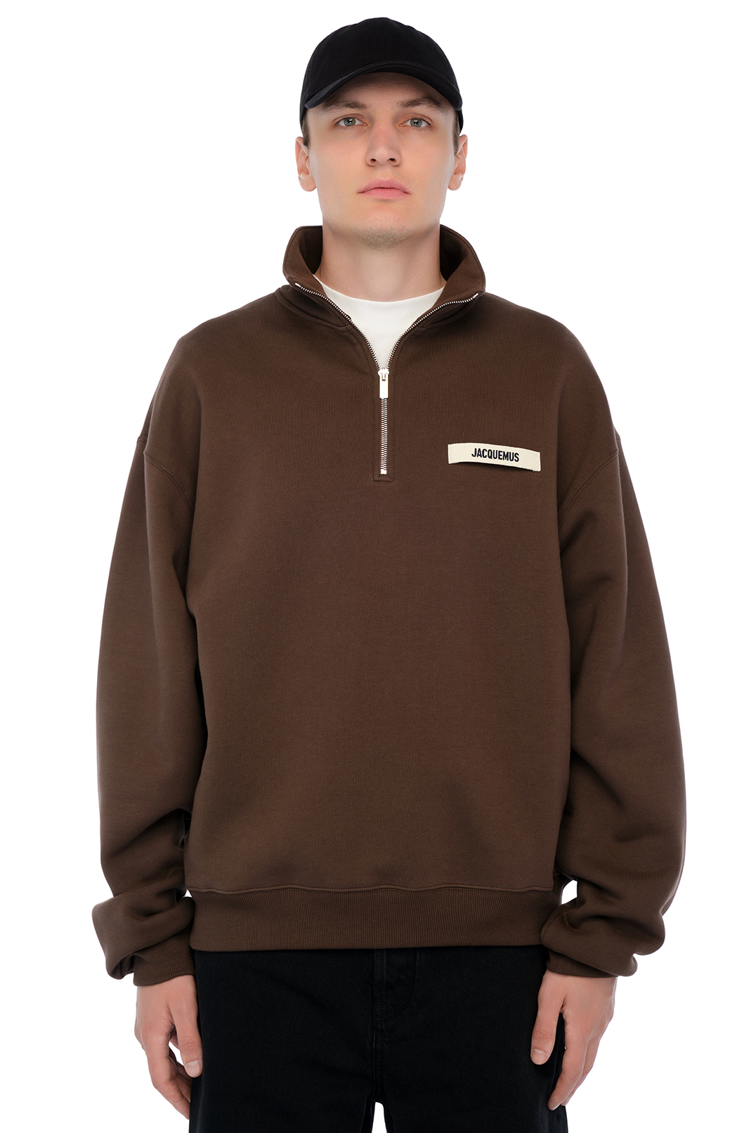 Світшот на блискавці JACQUEMUS JACm25011