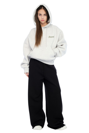 Худі oversize з логотипом JACQUEMUS JACw15017