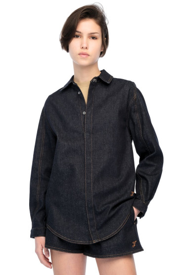 Джинсова сорочка JACQUEMUS JACw16002