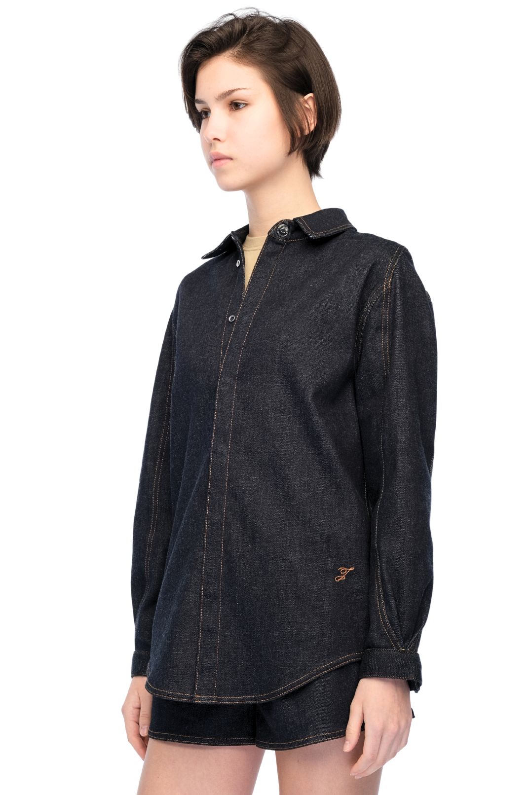 Джинсова сорочка JACQUEMUS JACw16002