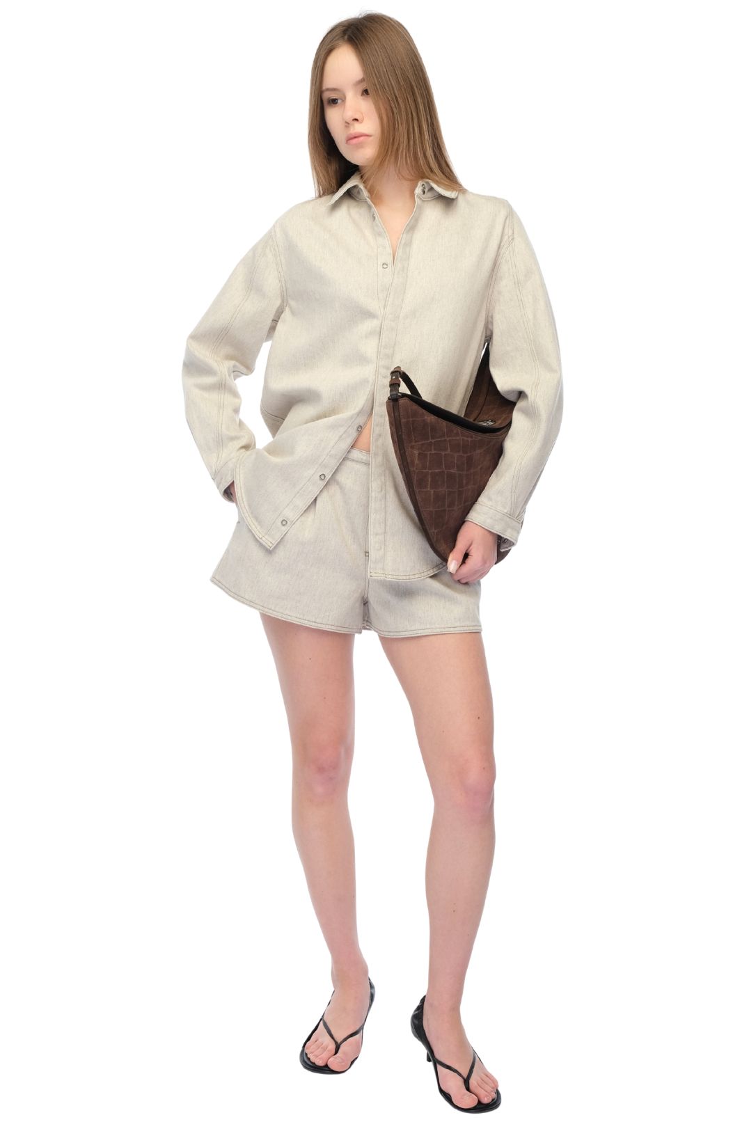 Джинсова сорочка JACQUEMUS JACw16003