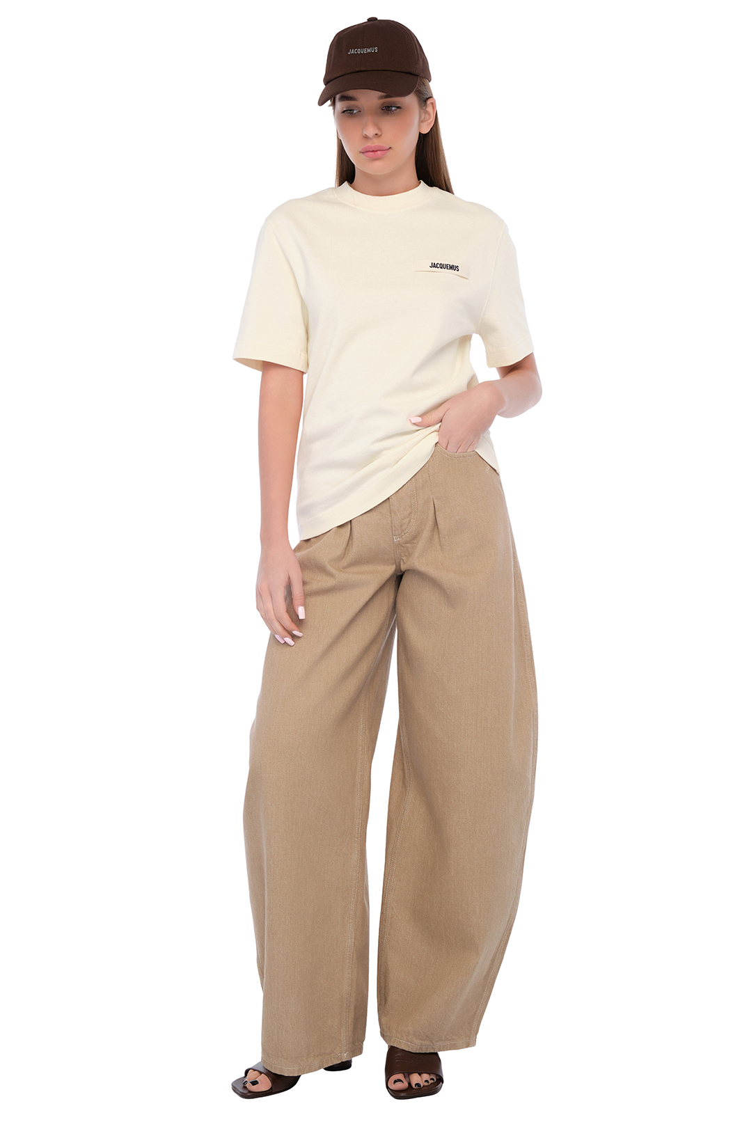 Джинси JACQUEMUS JACw16007