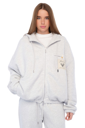 JACQUEMUS Худі на блискавці