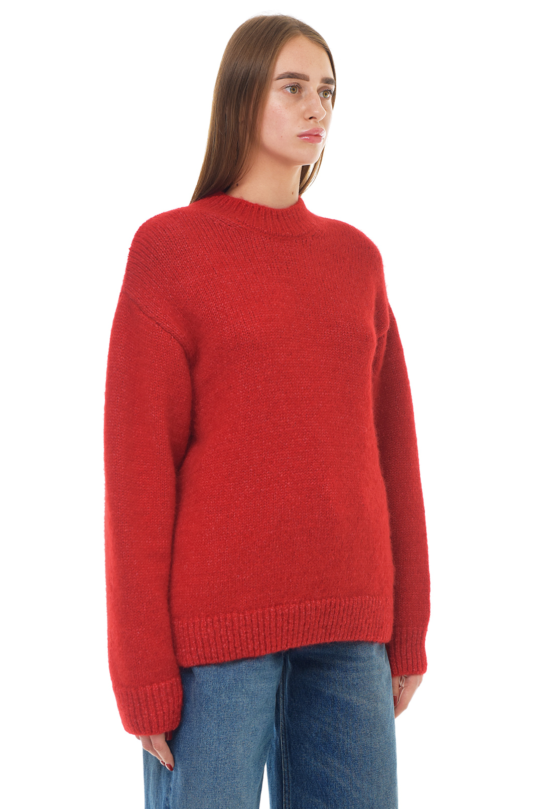 Светр oversize з логотипом JACQUEMUS JACw23008
