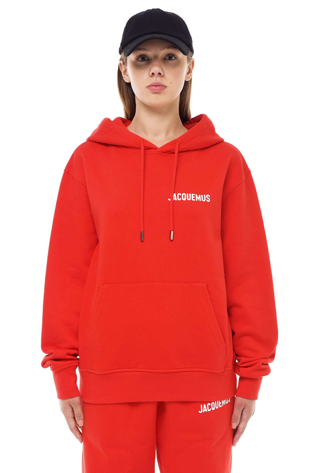 Худі oversize з логотипом JACQUEMUS JACw23011