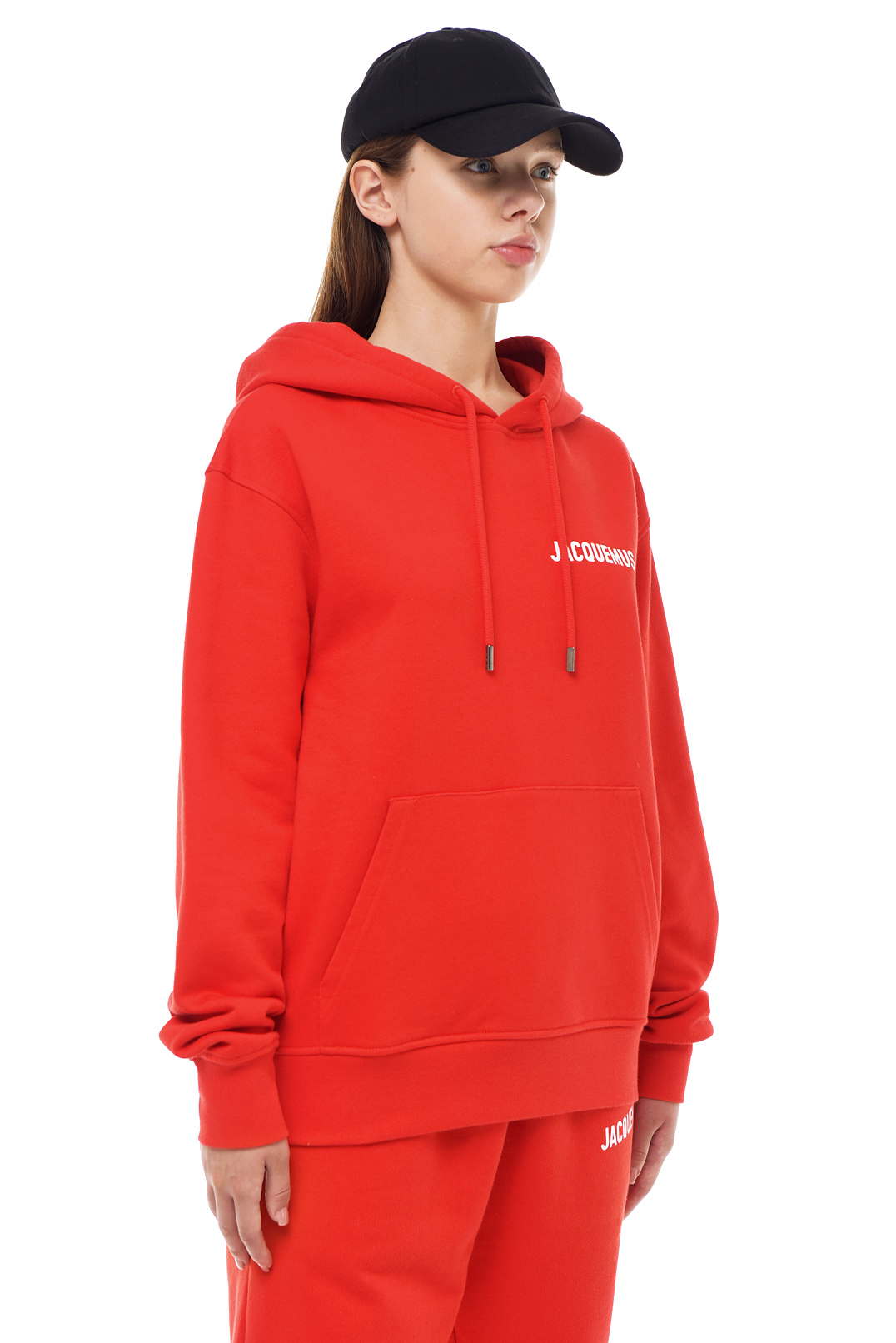 Худі oversize з логотипом JACQUEMUS JACw23011